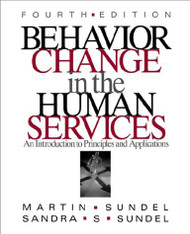 Behavior Change In The Human Services