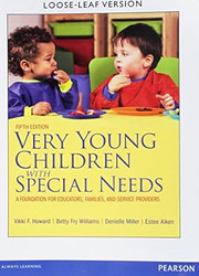 Very Young Children With Special Needs