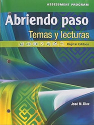 Abriendo paso Temas y lecturas Assessment Program Digital