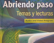 ABRIENDO PASO LECTURA 2014 AUDIO PROGRAM DVD GRADE 12