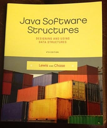 Java Software Structures