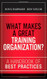 What Makes a Great Training Organization?