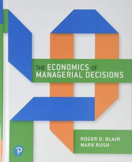 Economics of Managerial Decisions The