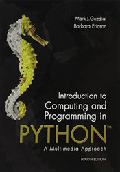 Introduction to Computing and Programming in Python