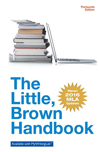 Little Brown Handbook The MLA Update Edition