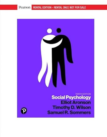Social Psychology [RENTAL EDITION]