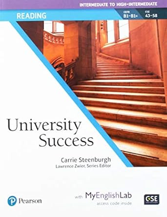 University Success Reading Intermediate to