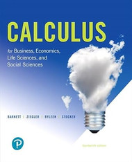 Calculus for Business Economics Life Sciences and Social