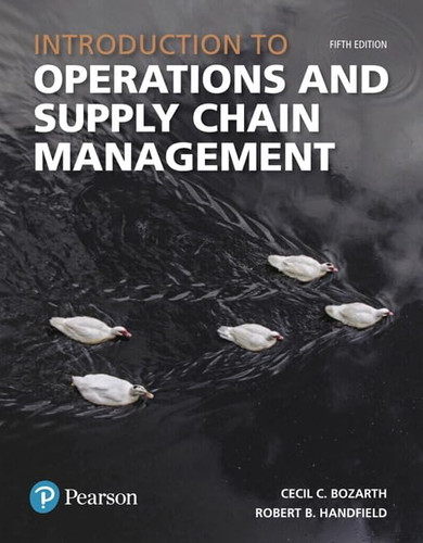 Introduction to Operations and Supply Chain Management