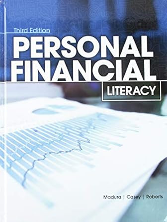 Personal Financial Literacy Student Edition -- CTE School