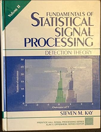 Fundamentals of Statistical Signal Processing