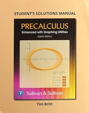 Student's Solutions Manual for Precalculus Enhanced with