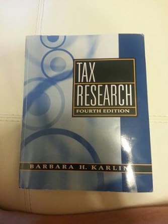 Tax Research (4th Edition)