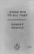 Modern Classics Goodbye To All That: The Original Edition