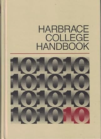 Harbrace College Handbook 10th Edition