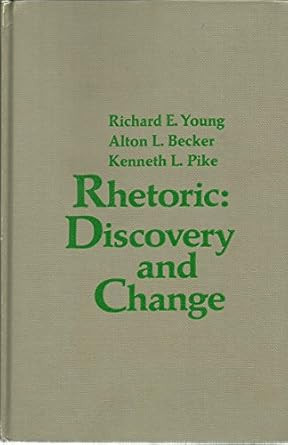 Rhetoric: Discovery and Change