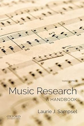 Music Research: A Handbook