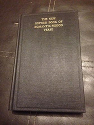 The New Oxford Book of Romantic Period Verse