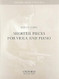 Shorter Pieces for viola and piano