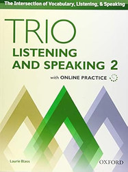 Trio Listening and Speaking Level Two Student Book Pack with