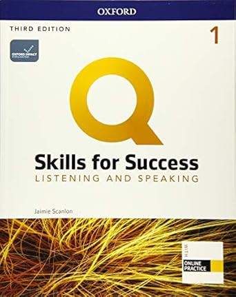Q Skills for Success Listening & Speaking 1st Level Student