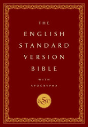 English Standard Version Bible with Apocrypha