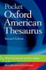 Pocket Oxford American Thesaurus 2e Pocket Oxford American Thesaurus 2e