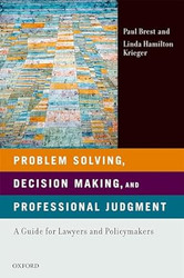 Problem Solving Decision Making and Professional Judgment