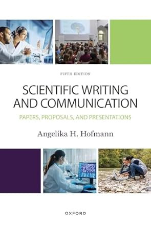Scientific Writing and Communication