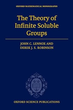 The Theory of Infinite Soluble Groups