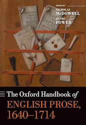 The Oxford Handbook of English Prose 1640-1714