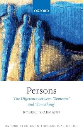 Persons: The Difference between `Someone' and `Something'