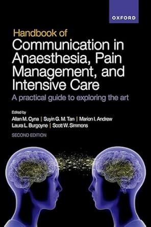 Handbook of Communication in Anaesthesia Pain Management