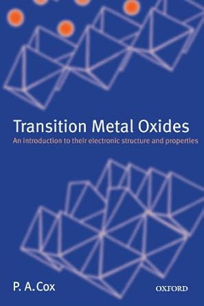Transition Metal Oxides