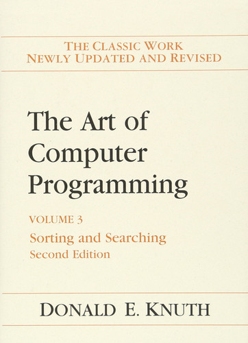 Art of Computer Programming The: Sorting and Searching Volume 3