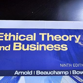 Ethical Theory and Business