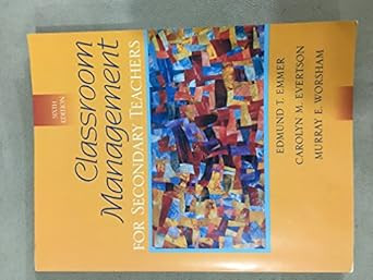 Classroom Management for Secondary Teachers