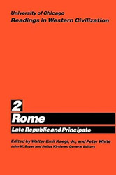 University of Chicago Readings in Western Civilization Volume 2
