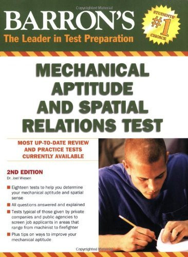 Barron's Mechanical Aptitude And Spatial Relations Test