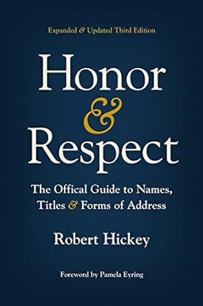 Honor and Respect
