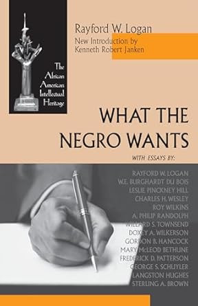 What the Negro Wants