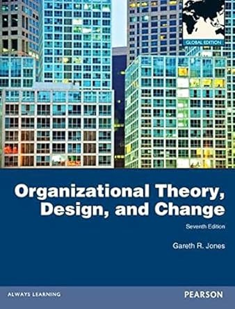 Organizational Theory Design and Change