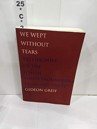 We Wept Without Tears