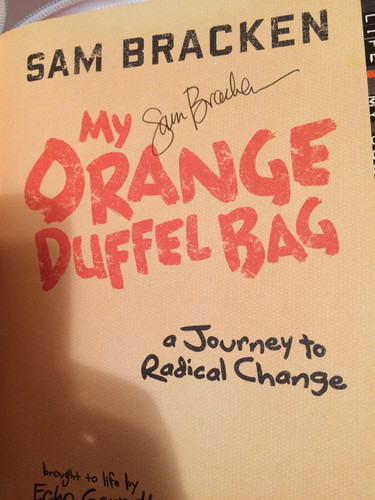 My Orange Duffel Bag