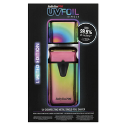BaByliss PRO UVFOIL Limited Edition Iridescent Single Foil Cordless Shaver