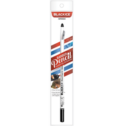 Black Ice Barber Pencil - White