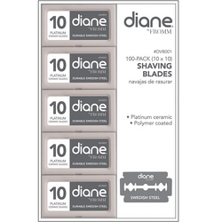 Diane Double Edge Shaving Blades - 100ct