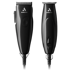 Andis Professional Pivot Clipper and Trimmer Combo - Black