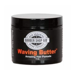 Barber Shop Aid Waving Butter Hair Pomade 4 oz