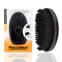 Black Ice Response Magic Wave Palm Brush (HARD)